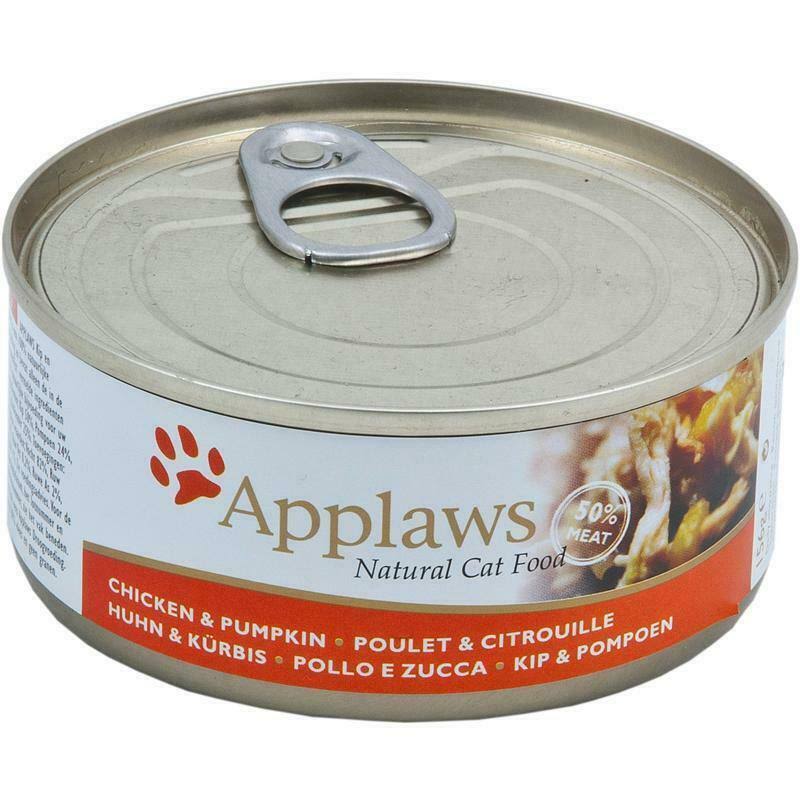 Applaws Natural Cat Food - Chicken Breast With Pumpkin, 156g