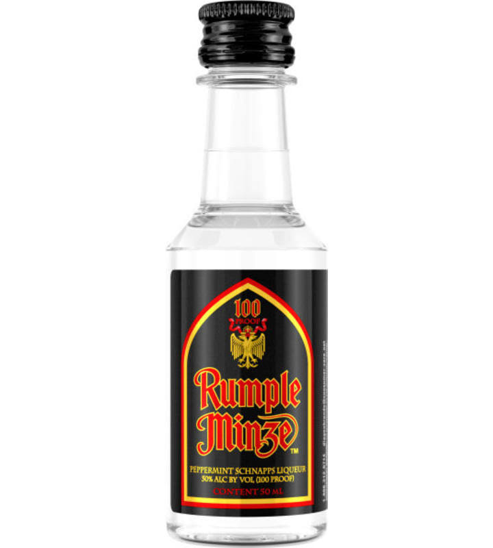 Rumple Minze Peppermint Schnapps Liqueur - 50 ml bottle
