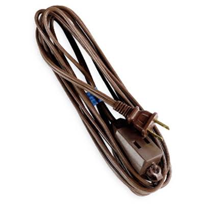 Master Electrician 09403ME Cube Tap Extension Cord - Brown, 12'