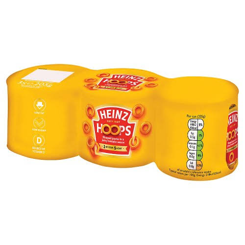 Heinz Spaghetti Hoops Triple Pack - 205g, 3pk