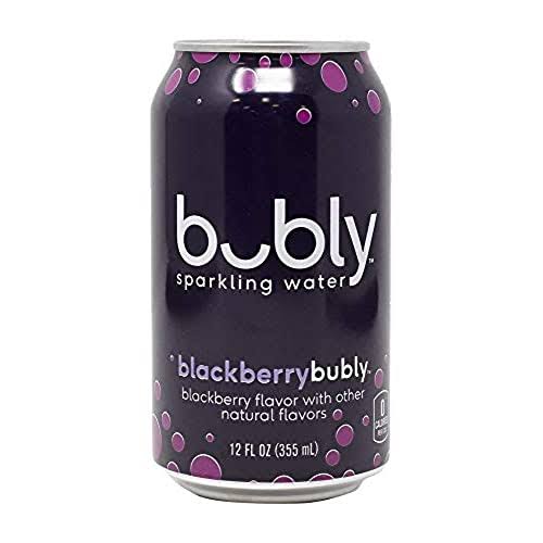 Bubly Sparkling Water, Blackberry - 12 fl oz