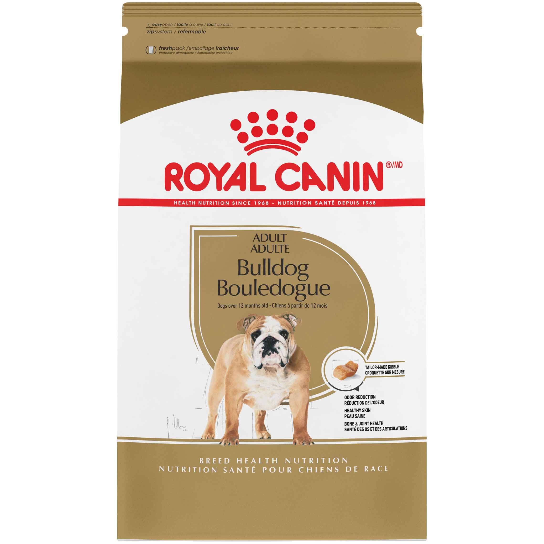 Royal Canin Adult Bulldog Dry Dog Food 17 lbs