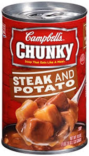 Campbell's Chunky Steak and Potato Soup - 19oz