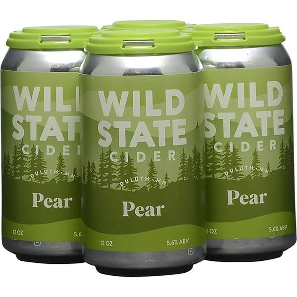 Wild State Cider Pear Hard Cider