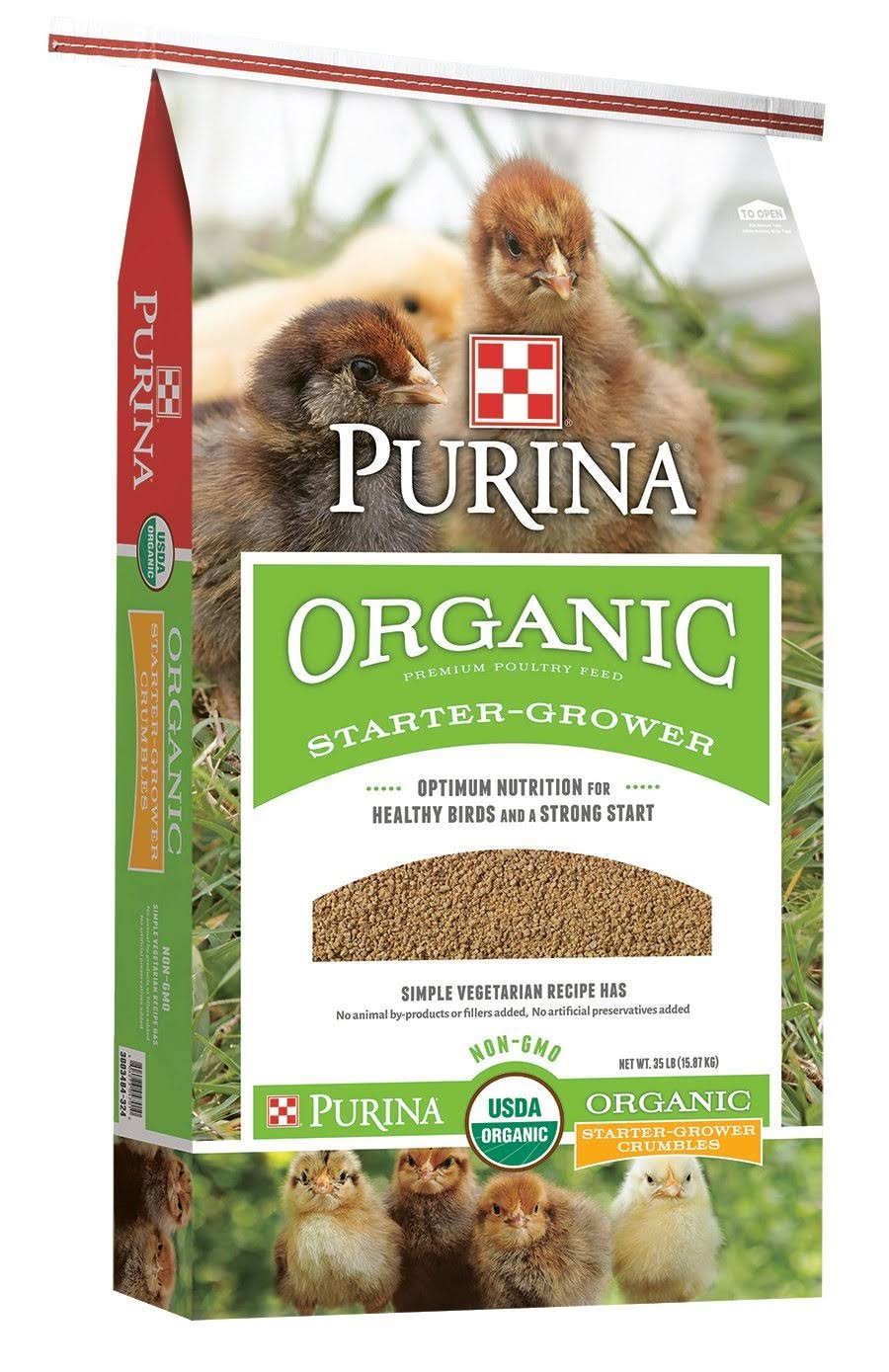 Purina Organic Starter-Grower 35 lb