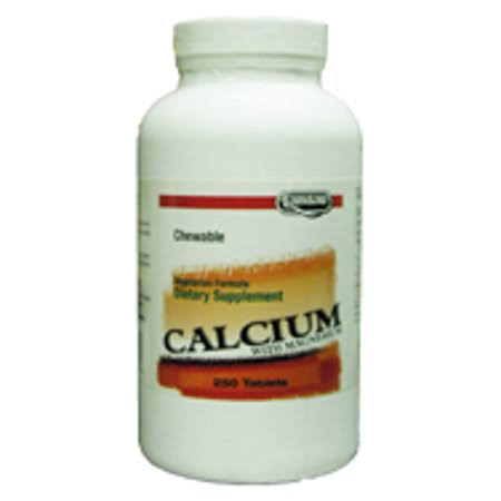 Landau Kosher Chewable Calcium Magnesium with Vitamin D - 100 Tablets