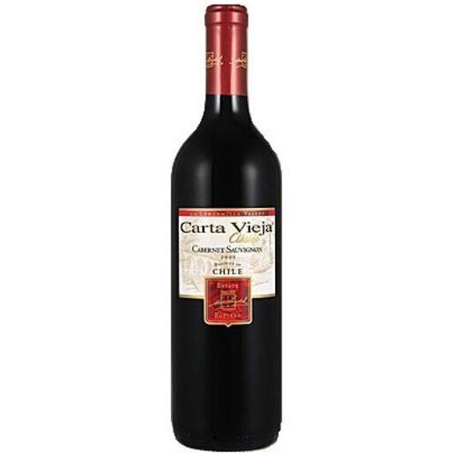 Carta Vieja Cabernet Sauvignon, Chile (Vintage Varies) - 750 ml bottle