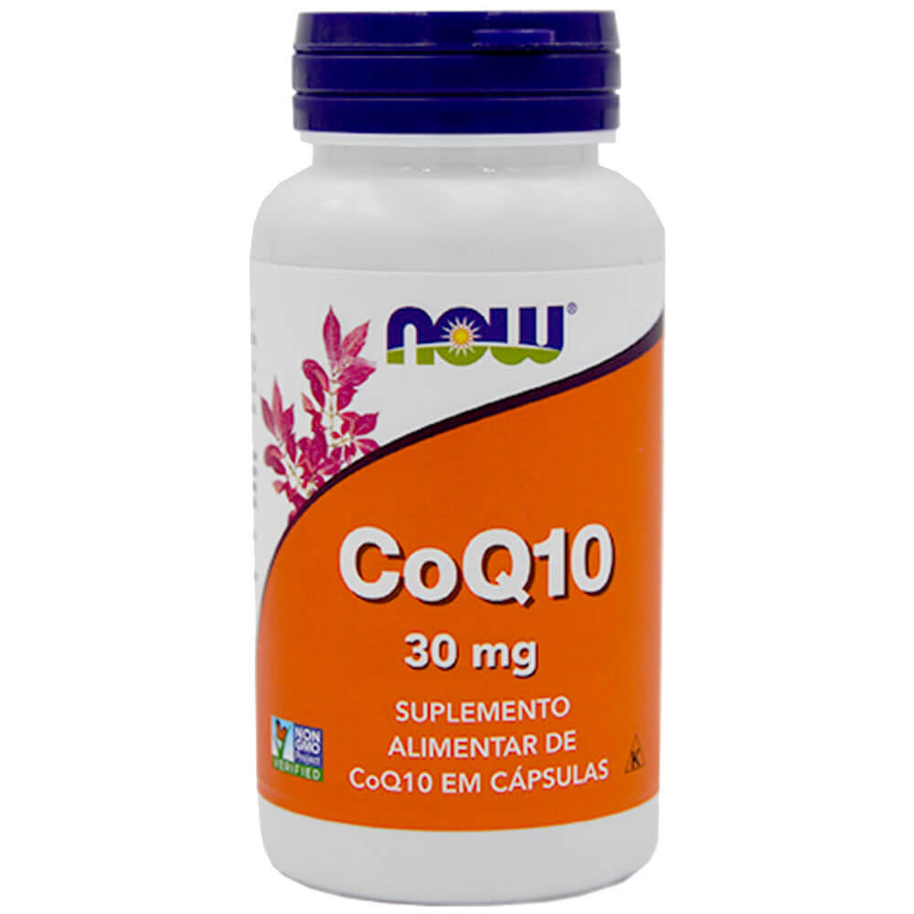 NOW CoQ10 - 60 Veg Capsules, 30mg