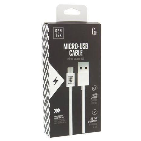 Gen Tek Micro USB to USB Charging Cable