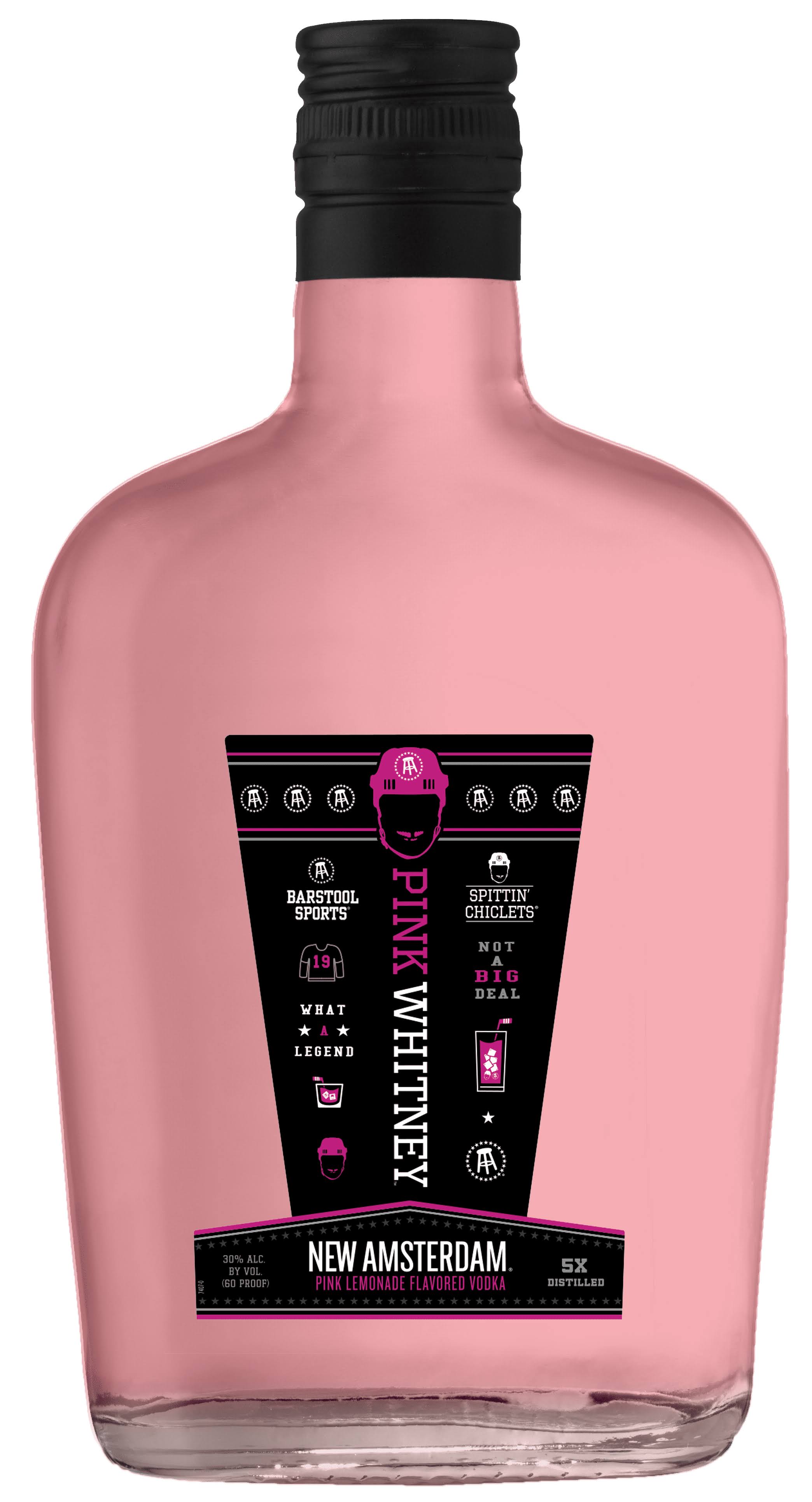 New Amsterdam Pink Whitney Vodka, Pink Lemonade Flavored - 375 ml