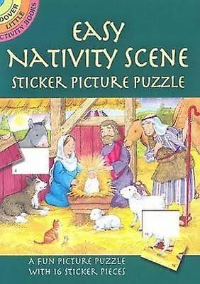 Easy Nativity Scene Sticker Picture Puzzle [Book]