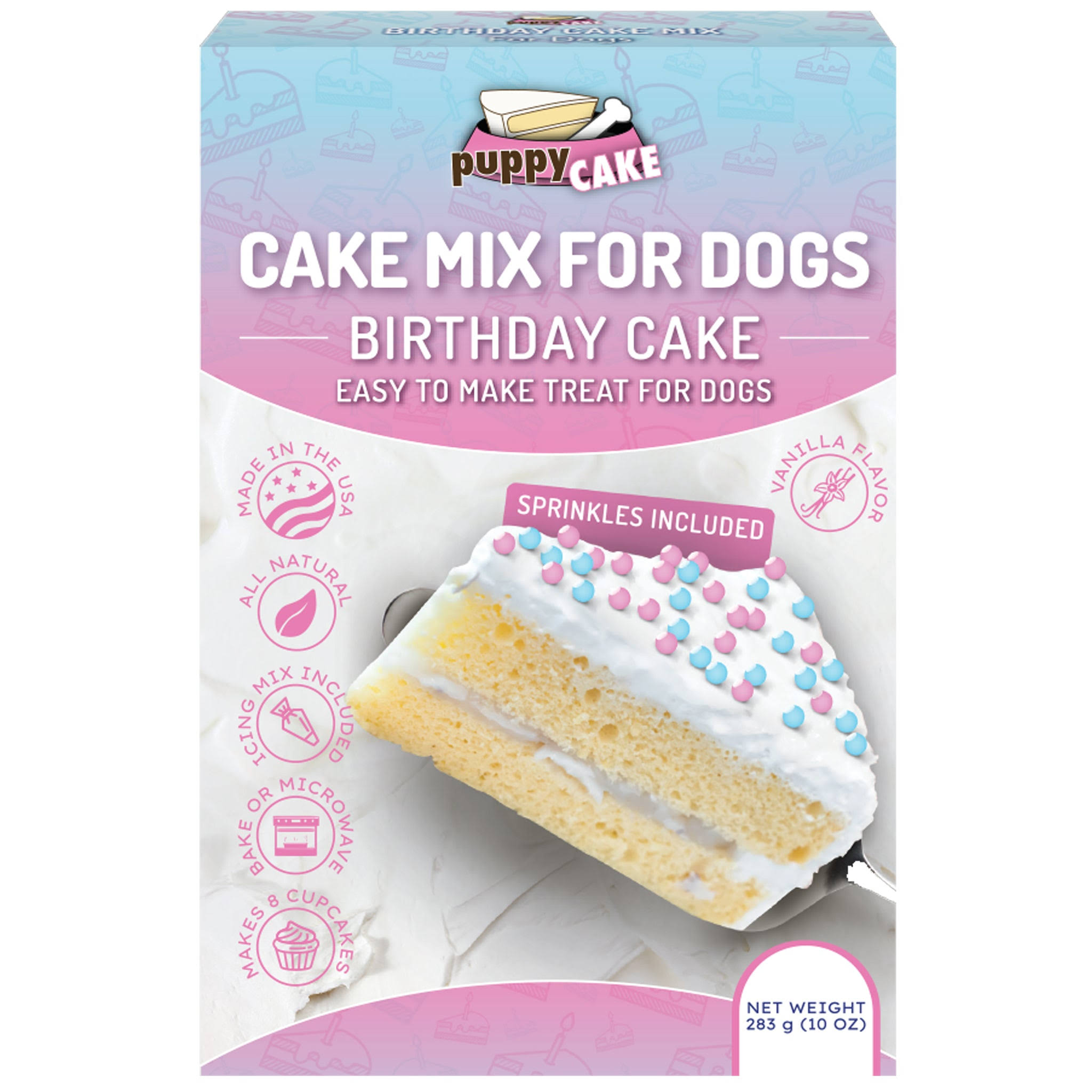 Puppy Cake - Cake Mix - Birthday Cake - 9 oz.
