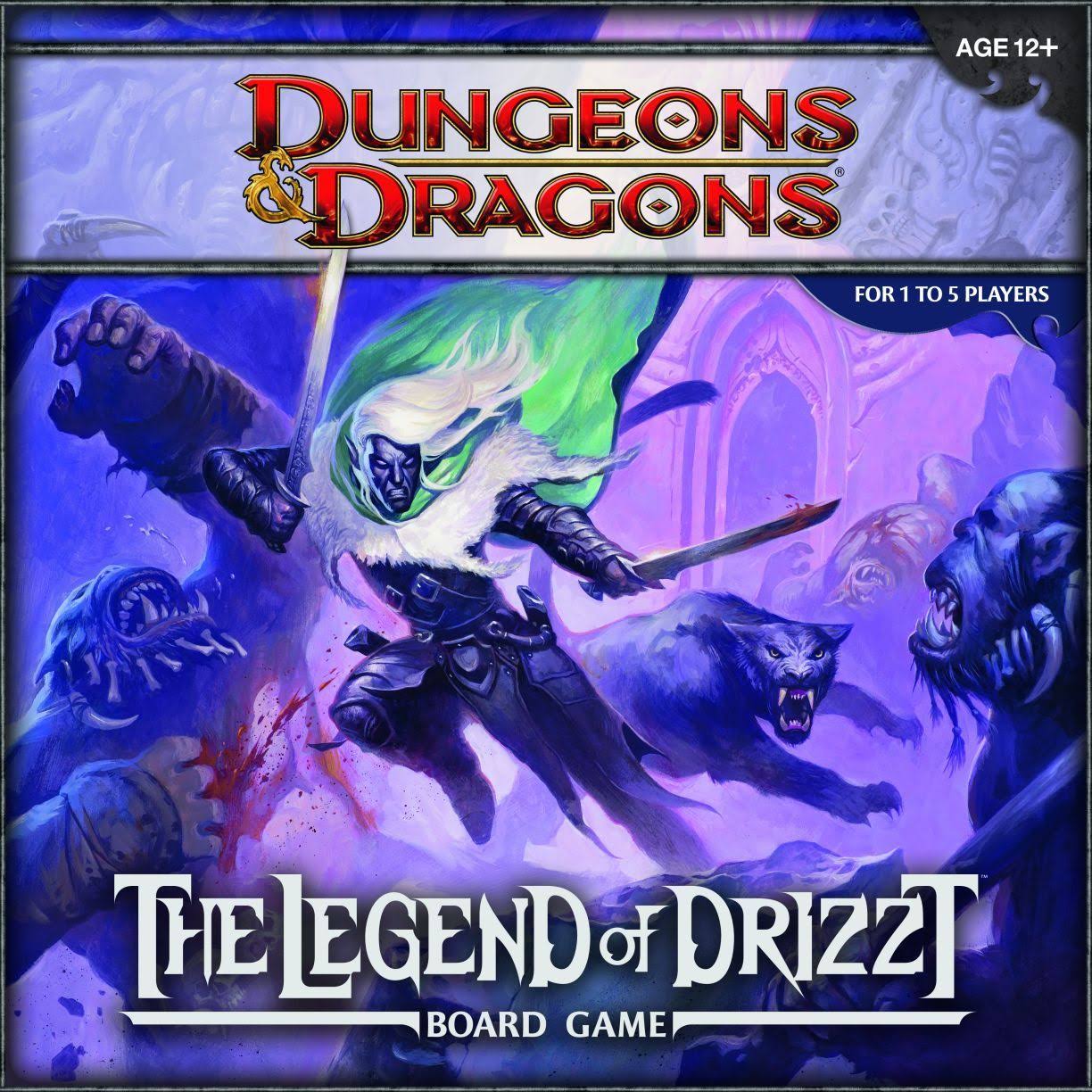 Dungeons & Dragons Legend of Drizzt Board Game