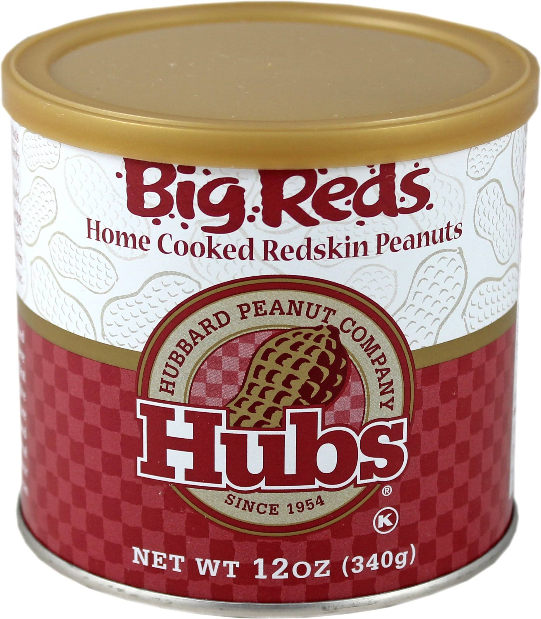 Hubs Home Cooked Redskin Peanuts - Big Reds, 12oz