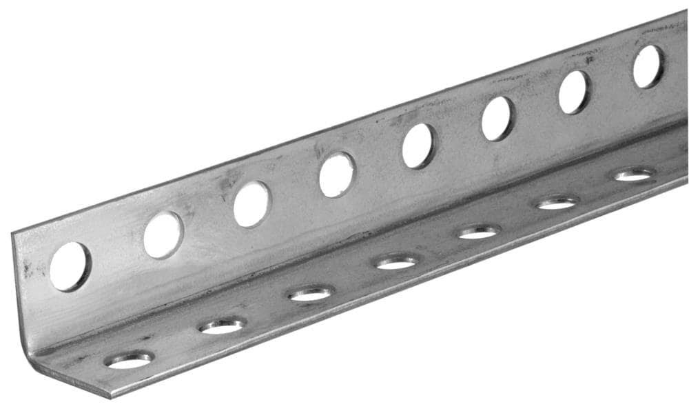 Boltmaster 1-1/4 in. W x 72 in. L Steel Perforated Angle 11135