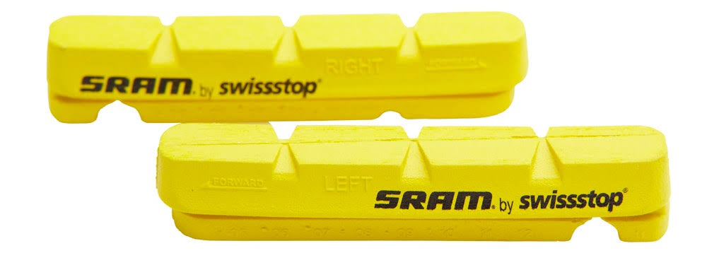 SRAM Road Brake Pads - Carbon - Yellow