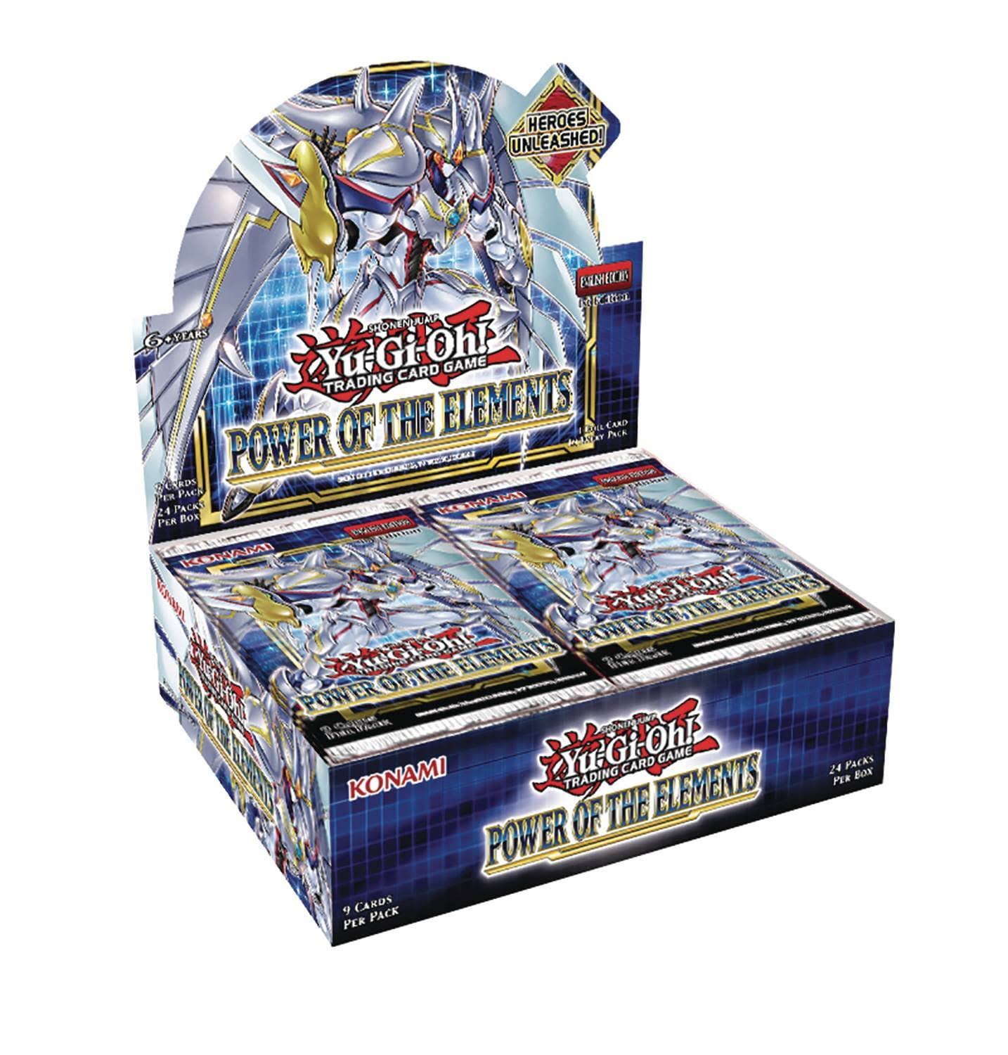 Yu Gi Oh TCG Power of The Elements Booster Display Box