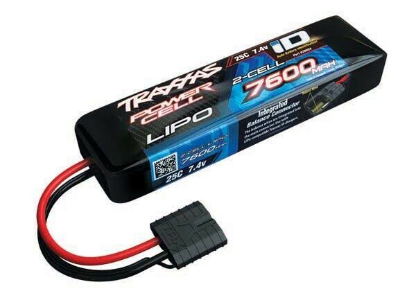 Traxxas 2-Cell 25C LiPo Battery - 7600mAh, 7.4V