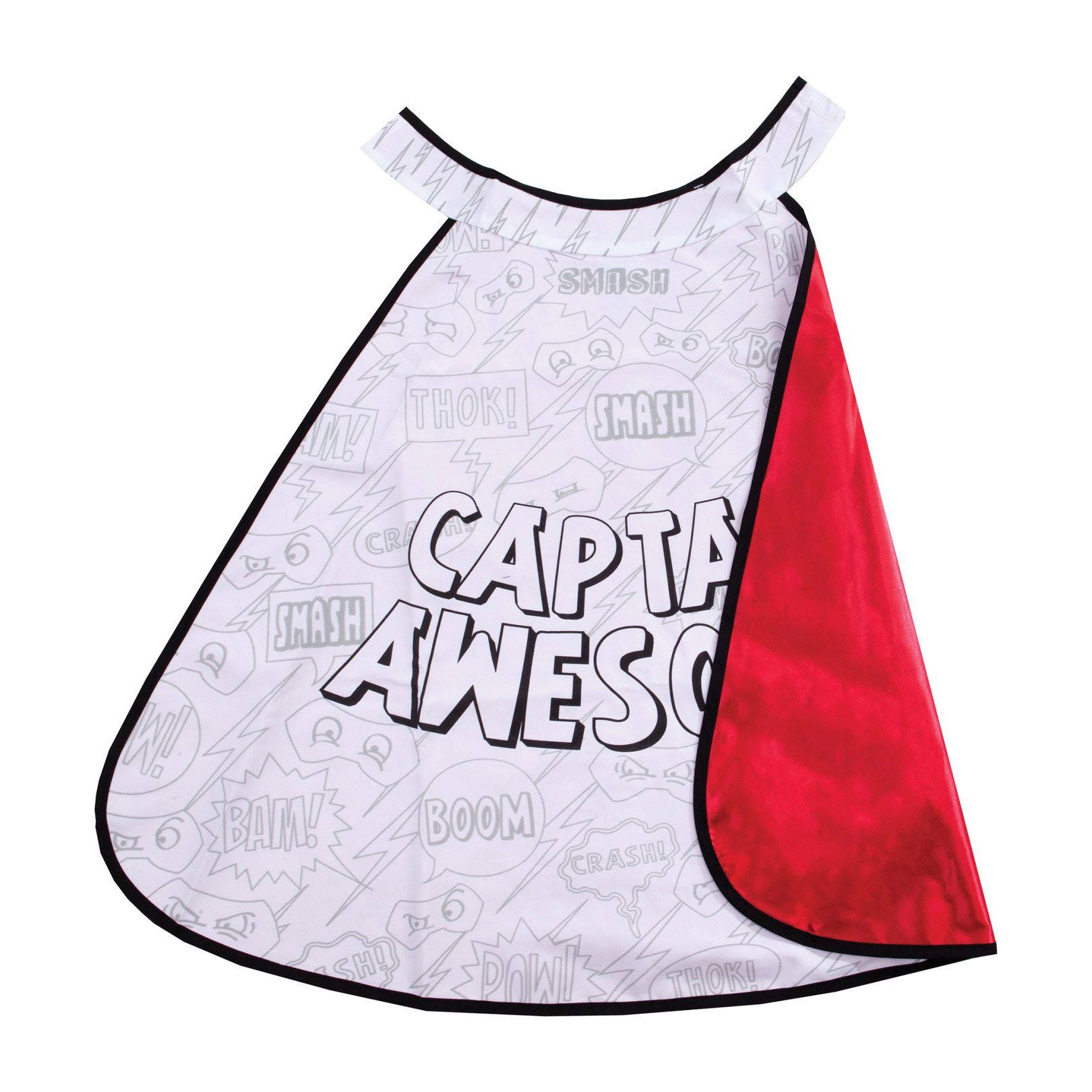 Great Pretenders Color a Cape Super Hero Captain Awesome Set