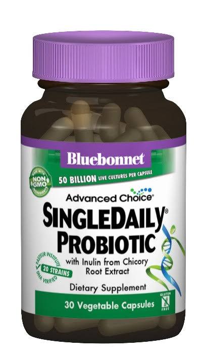 Bluebonnet Advanced Choice Single Daily Probiotic, 50 Billion CFU, 30 ct