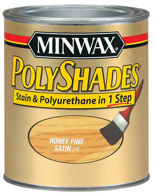 Minwax Polyshades Stain - 310 Honey Pine, 1qt