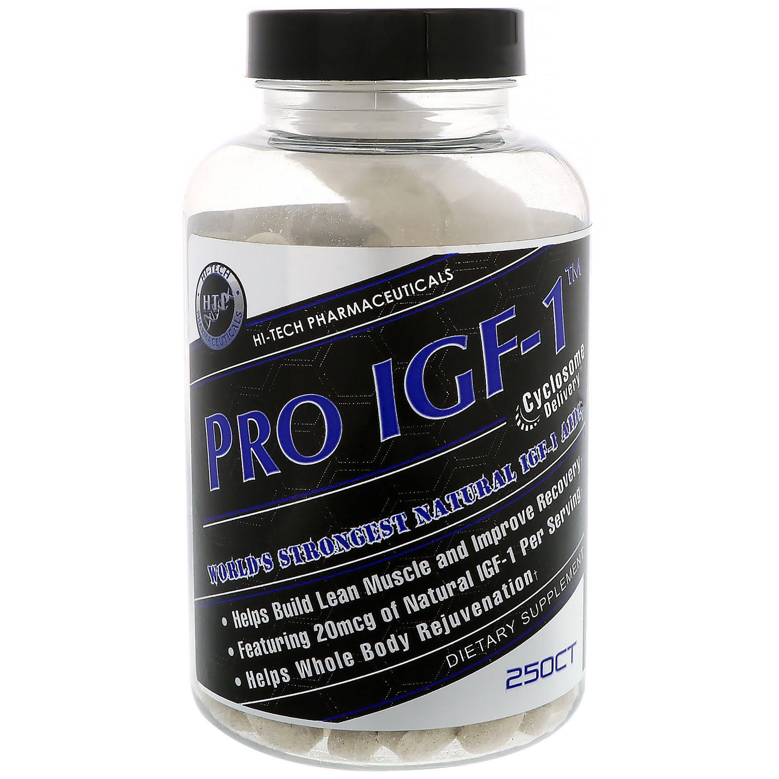 Hi-Tech Pharmaceuticals PRO-IGF from Whey Protein Isolate, 250 Tablets - New