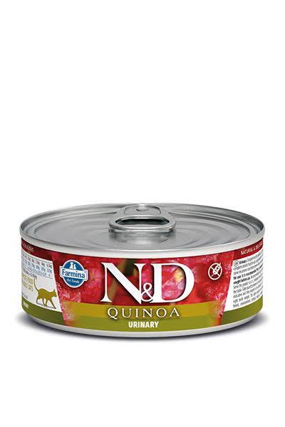 Farmina N&D Quinoa Urinary Duck Wet Cat Food, 2.8-oz