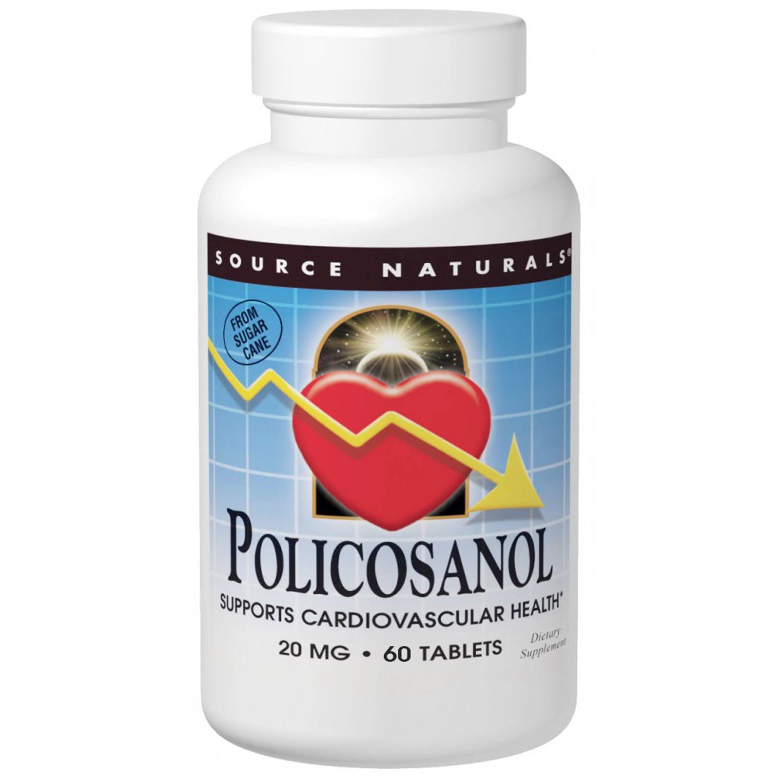 Source Naturals Policosanol Dietary Supplement - 20mg, 60ct