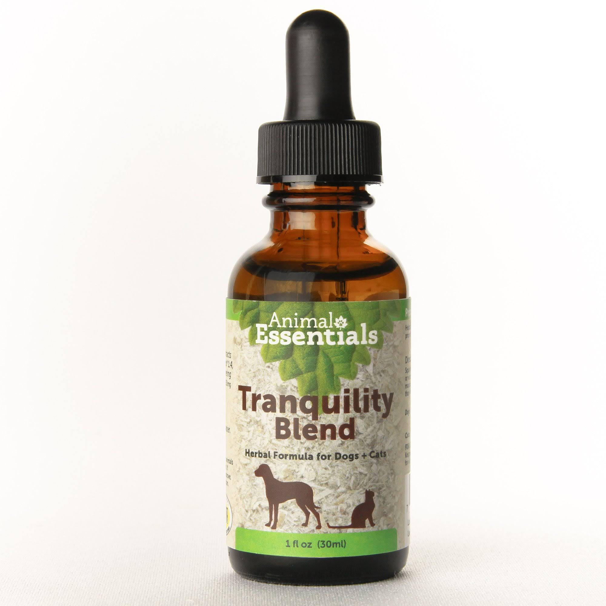Animals' Apawthecary Tranquility Blend Dog & Cat Herbal Calming Supplement - 1 fl. oz