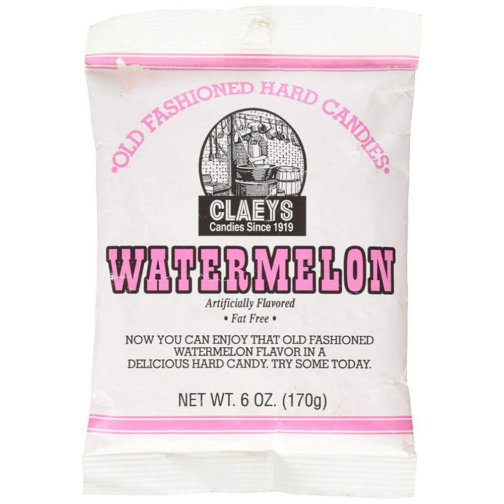 Claey's Old Fashioned Hard Candies - Watermelon, 170g