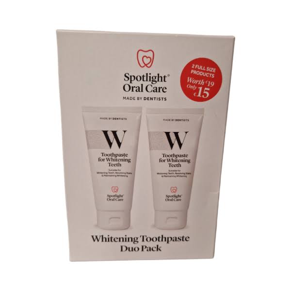 Spotlight Oral Care Whitening Toothpaste Duo Pack