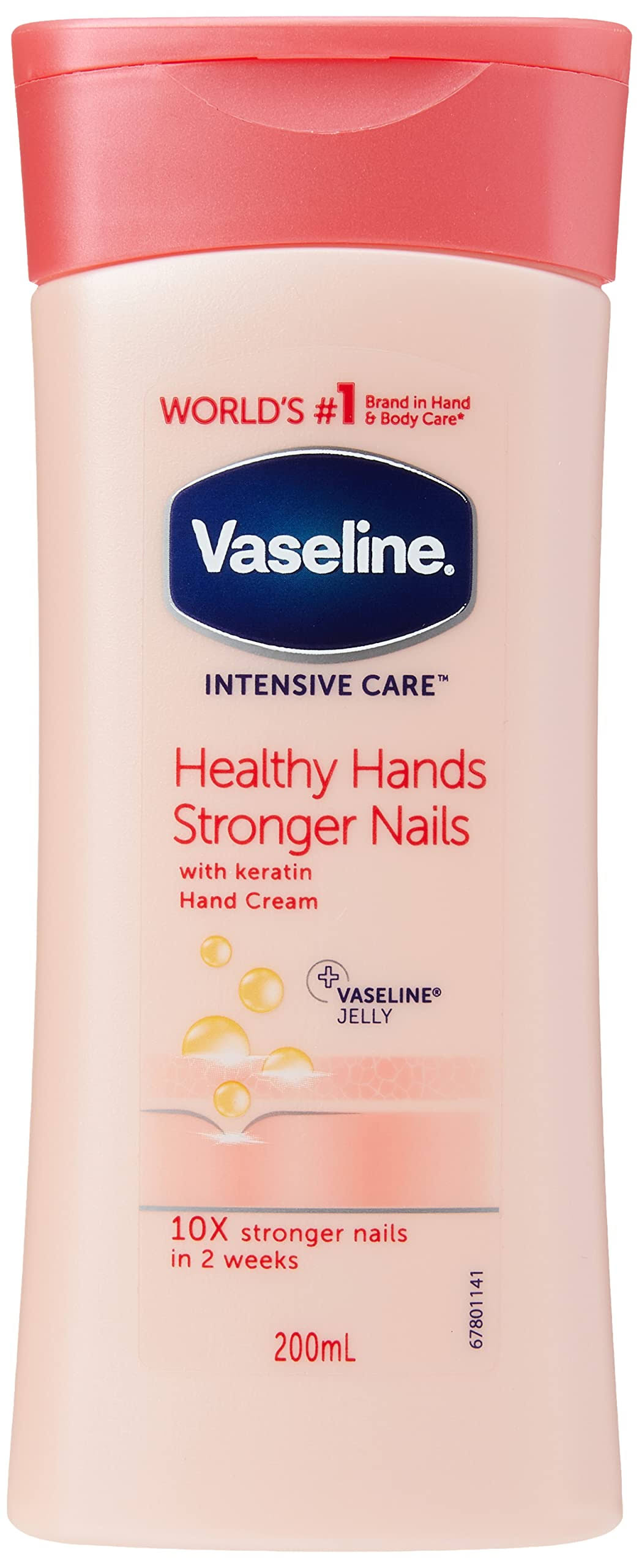 Vaseline Healthy Hands Stronger Nails Hand Cream - 200ml