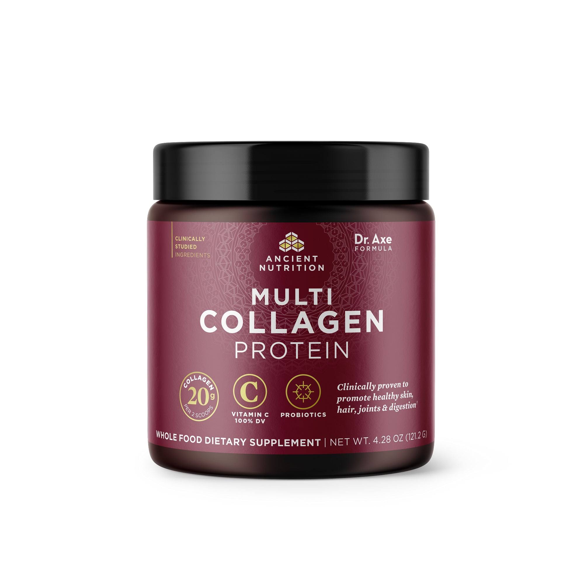 Ancient Nutrition Multi Collagen Protein Powder 12srv 121g Powder