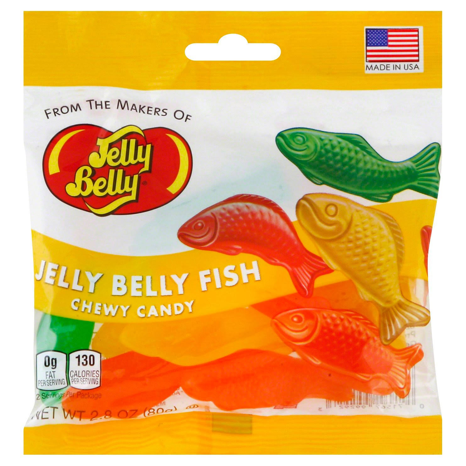 Jelly Belly Fish Chewy Candy, 2.8-oz, 12 Pack