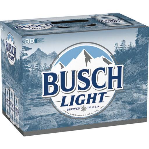 Busch Light Beer - 30 Cans