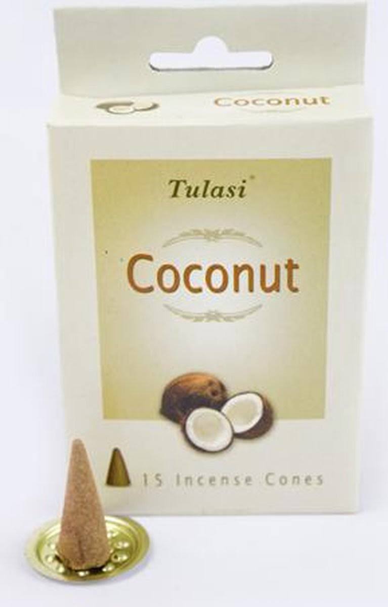 Tulasi Incense Cones Coconut