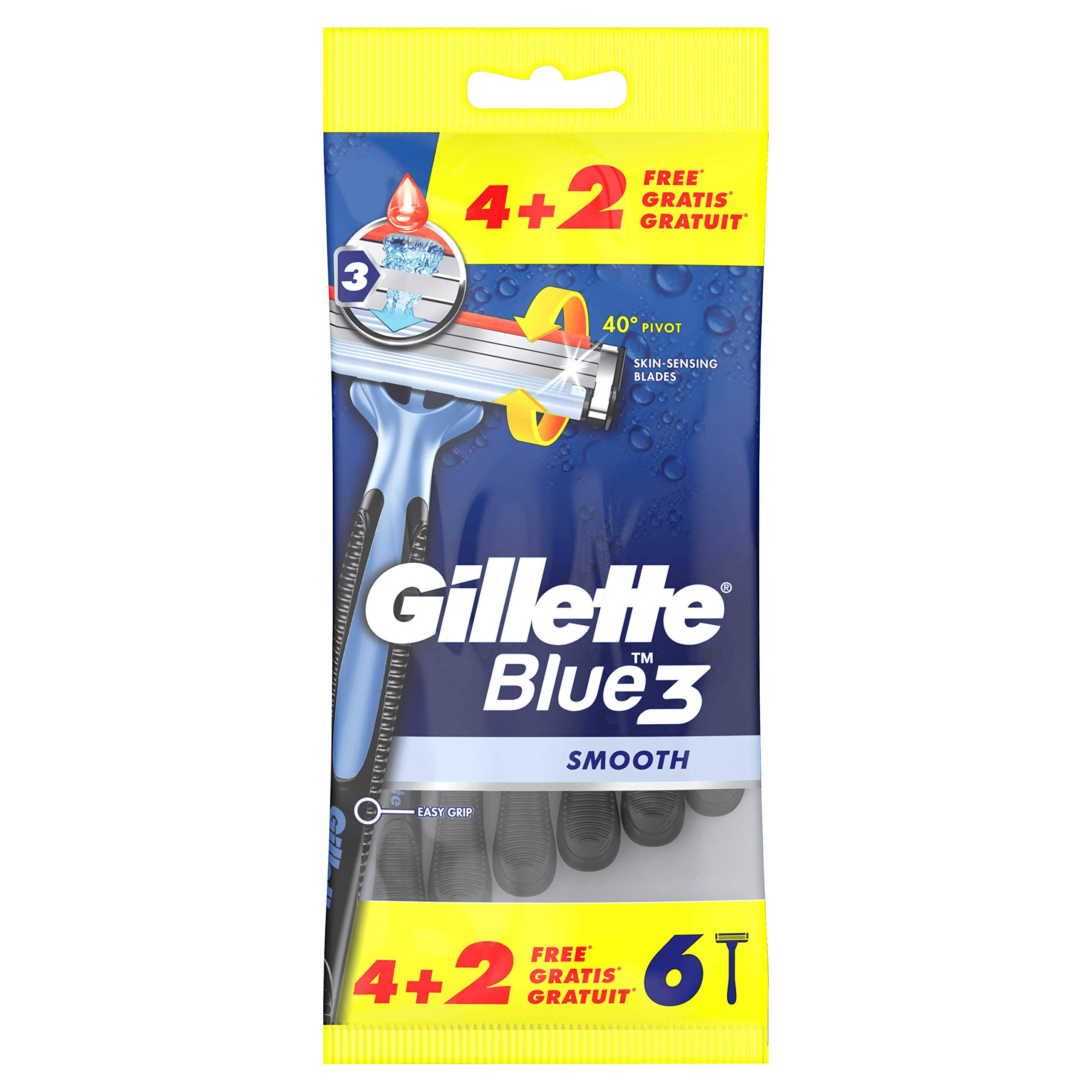 Gillette Blue 3 – 6 Pack