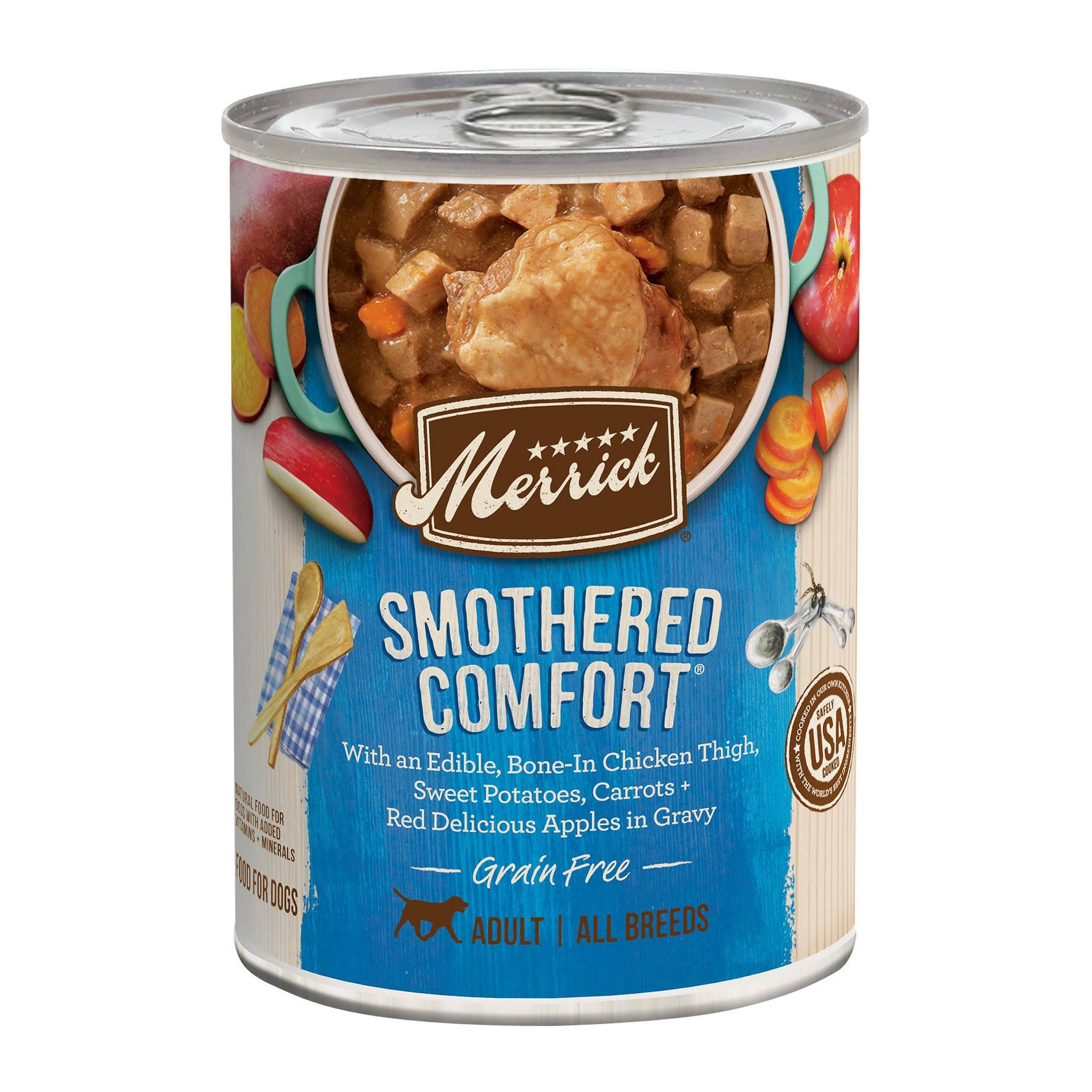 Merrick Smothered Comfort Grain Free Canned Dog Food 12.7oz