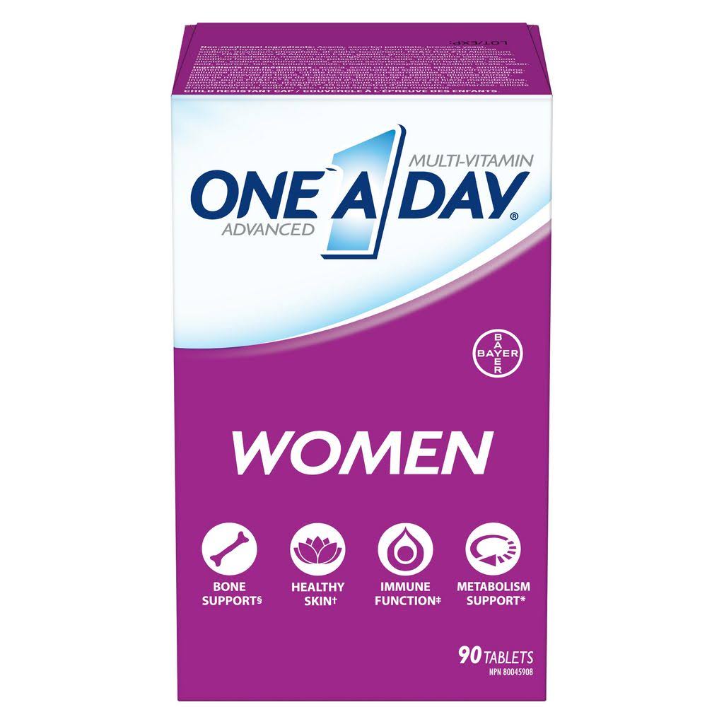 One A Day Advanced Women Multi Vitamins - 90ct