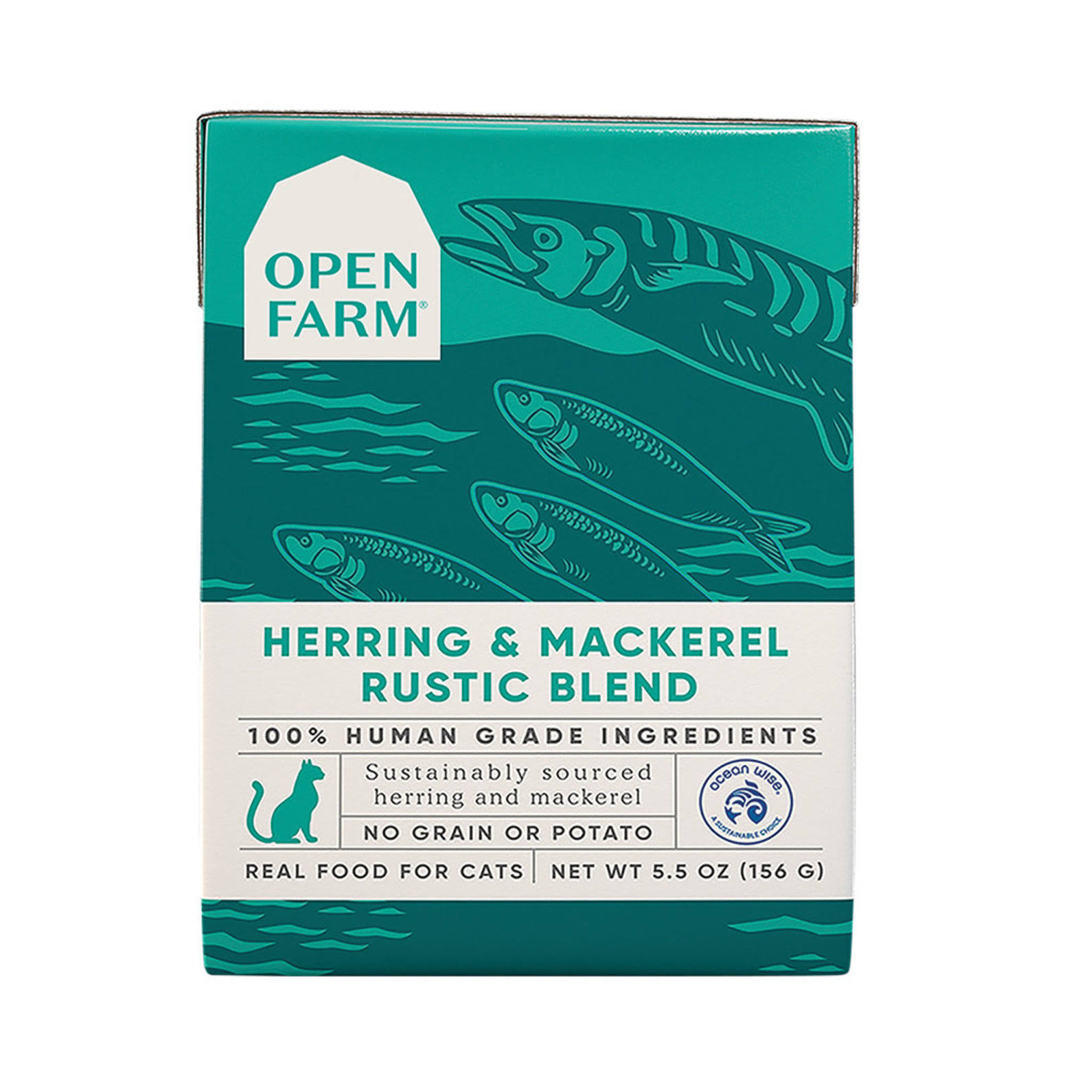 Open Farm Cat Herring & Mackerel Rustic Blend - 5.5 oz
