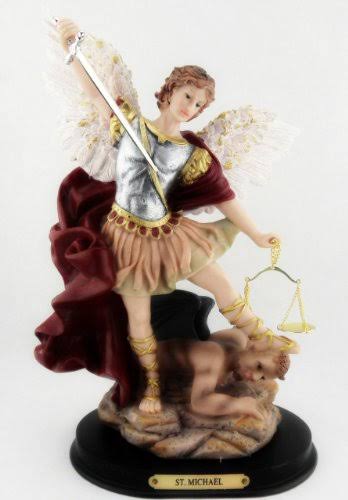 Gsc 12 Inch Saint Michael The Archangel Holy Figurine Religious Decoration Gsc