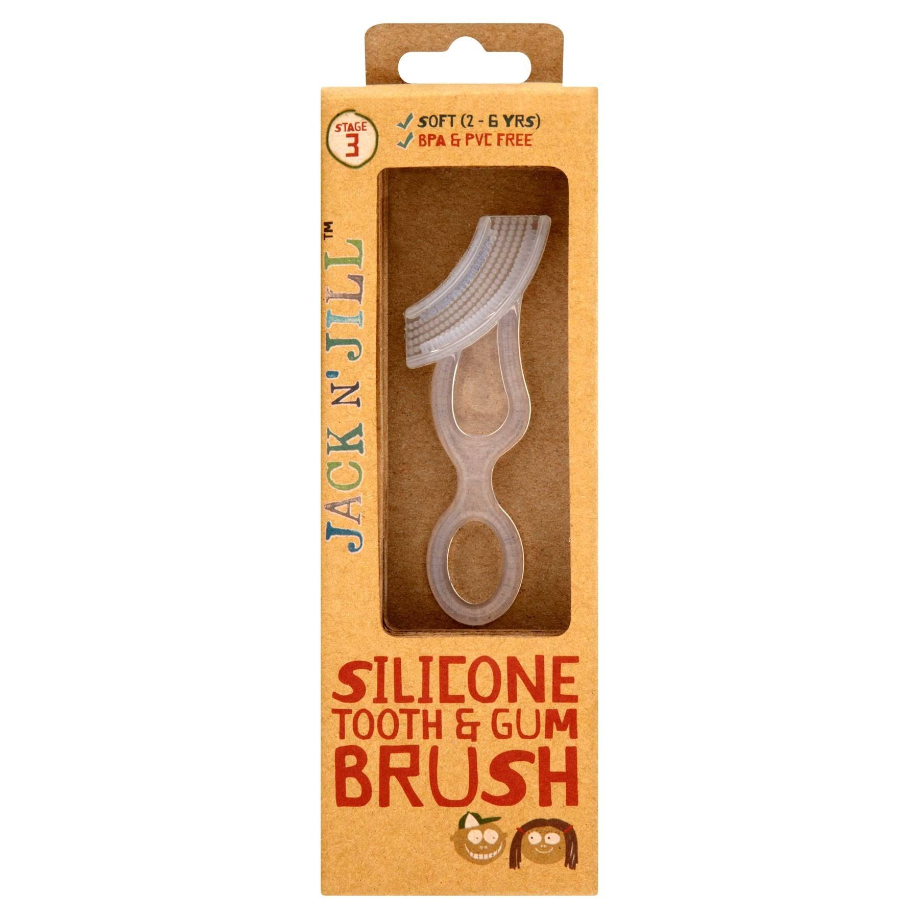 Jack & Jill Silicone Tooth & Gum Brush - Stage 3