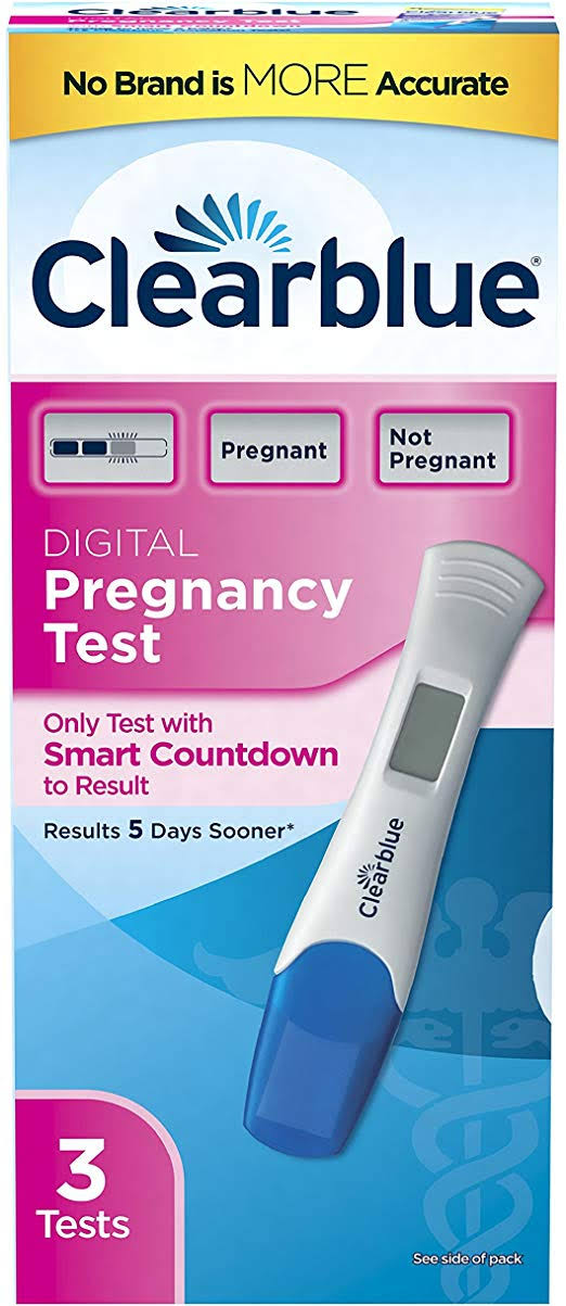 Clearblue Digital Pregnancy Test - x3