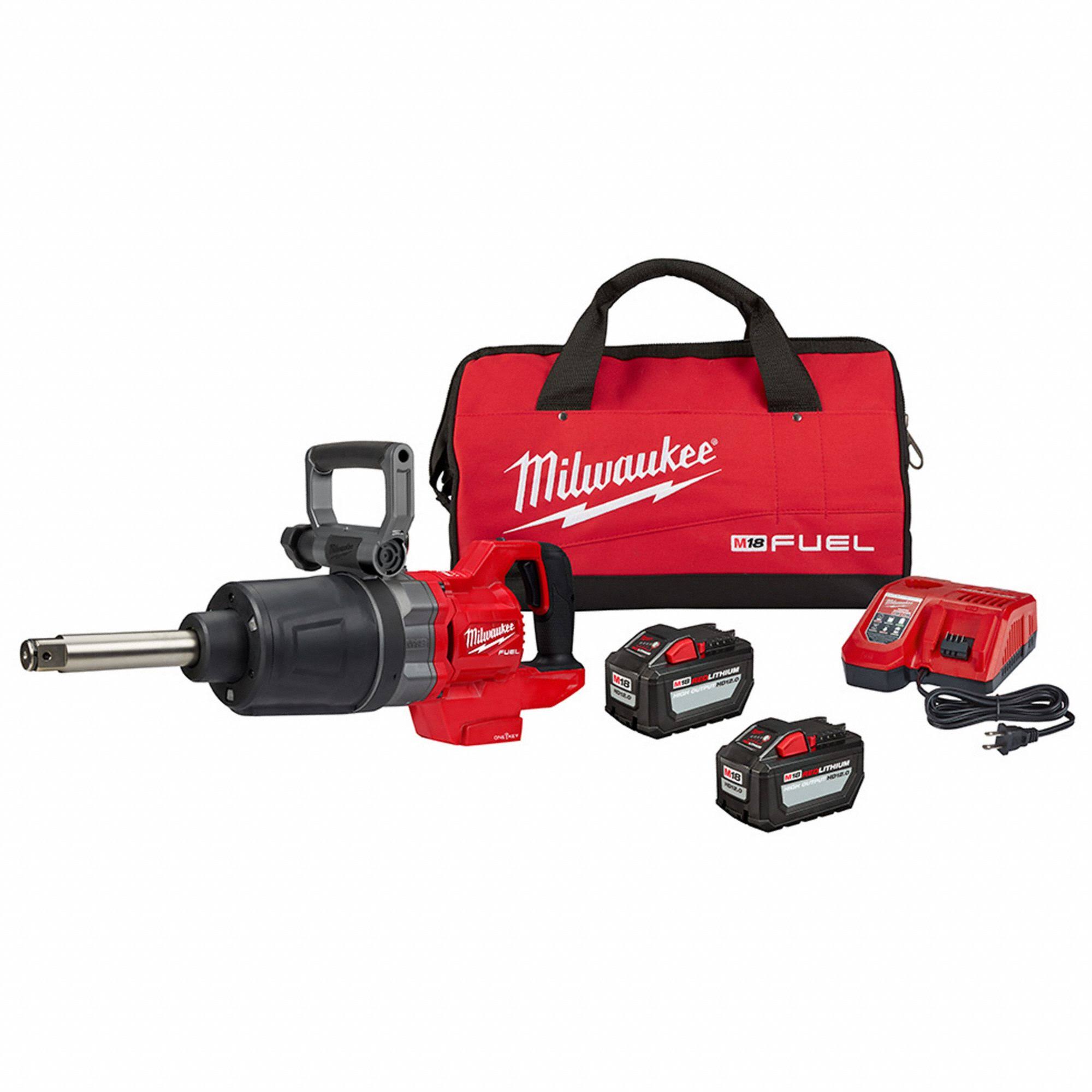 Milwaukee 2869-22HD M18 FUEL 1" D-Handle Ext. Anvil High Torque Impact Wrench w/ ONE-KEY