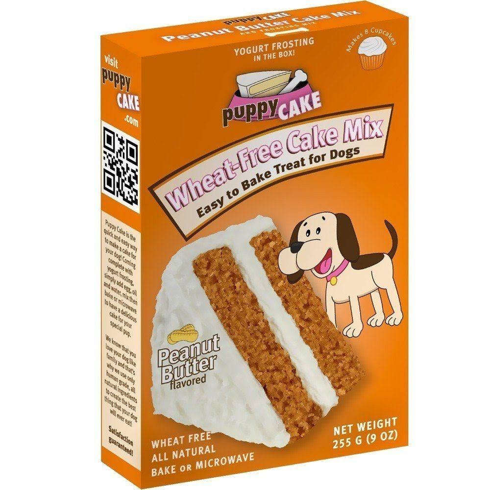 Puppy Cake Wheat-Free Peanut Butter Cake Mix and Frosting for Dogs