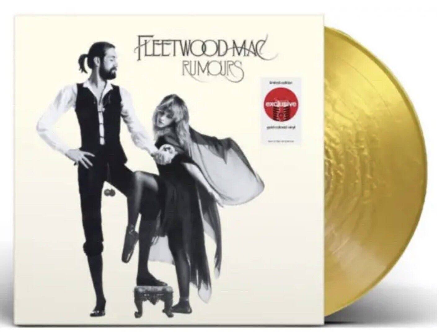 Fleetwood Mac Rumours - Gold Coloured Vinyl - USA Exclusive Target Stores. Gold. Vinyl Records. 081227879136.