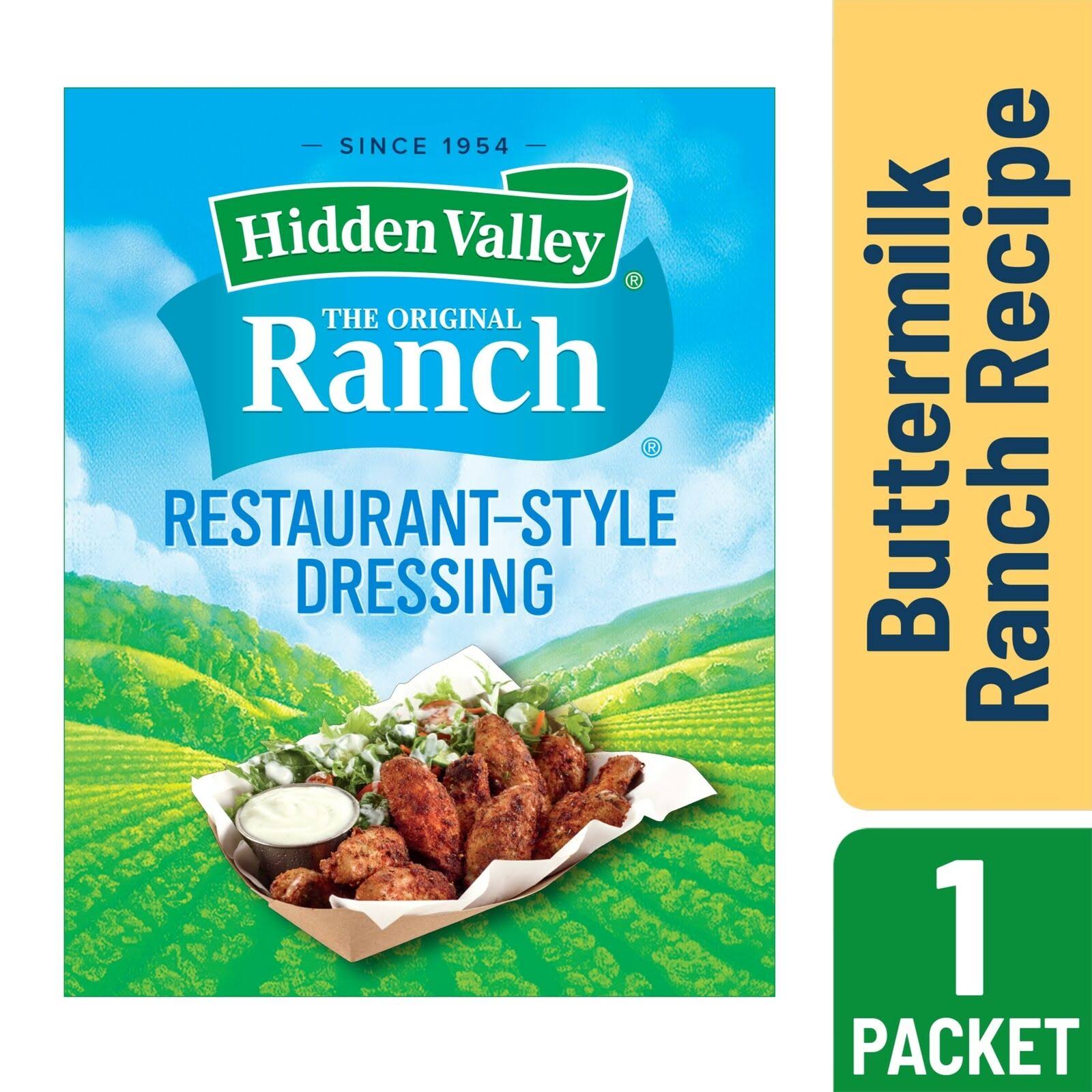 Hidden Valley The Original Ranch Buttermilk Recipe Salad Dressing & Seasoning Mix - 0.4 oz