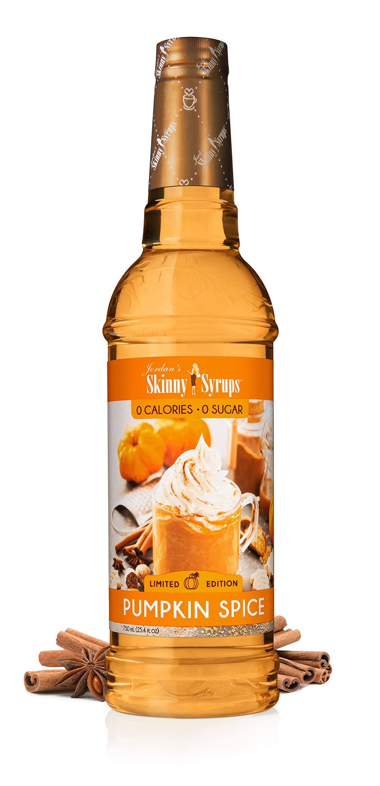 Jordan's Sugar Free Skinny Syrups - Pumpkin Spice, 25.4oz