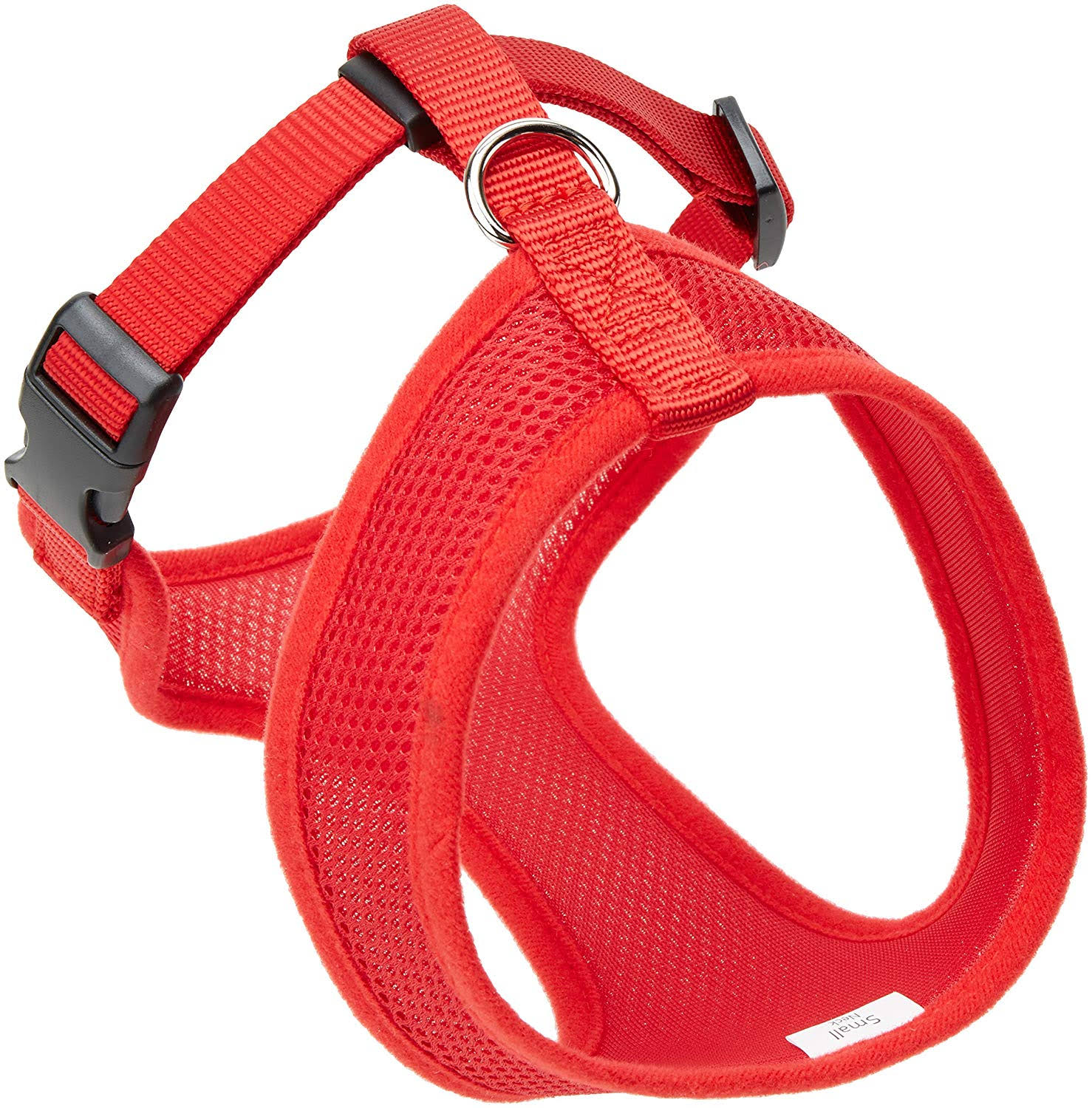 Coastal Comfort Dog Harness - Red, Small, Soft, Adjustable