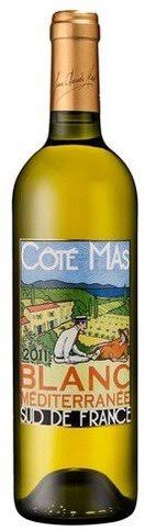 Cote Mas Blanc Mediterranee Blanc, France (Vintage Varies) - 1 L bottle
